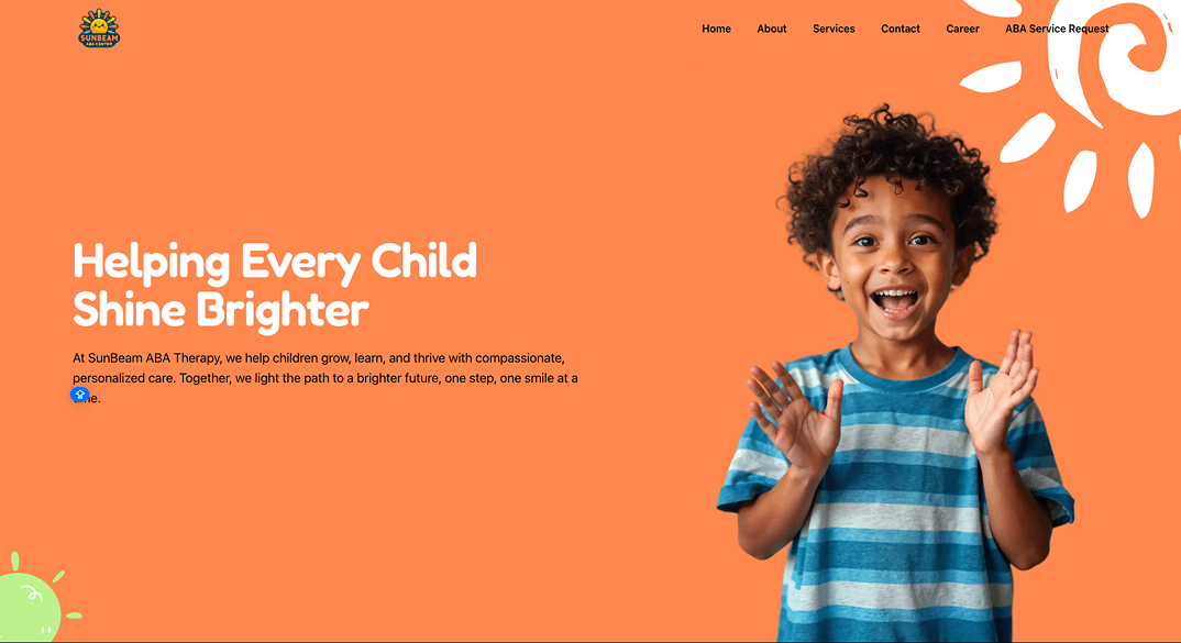 Sunbeam ABA Center screenshot